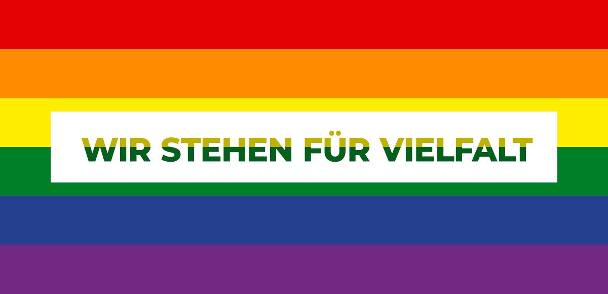 Wir stehen für Vielfalt